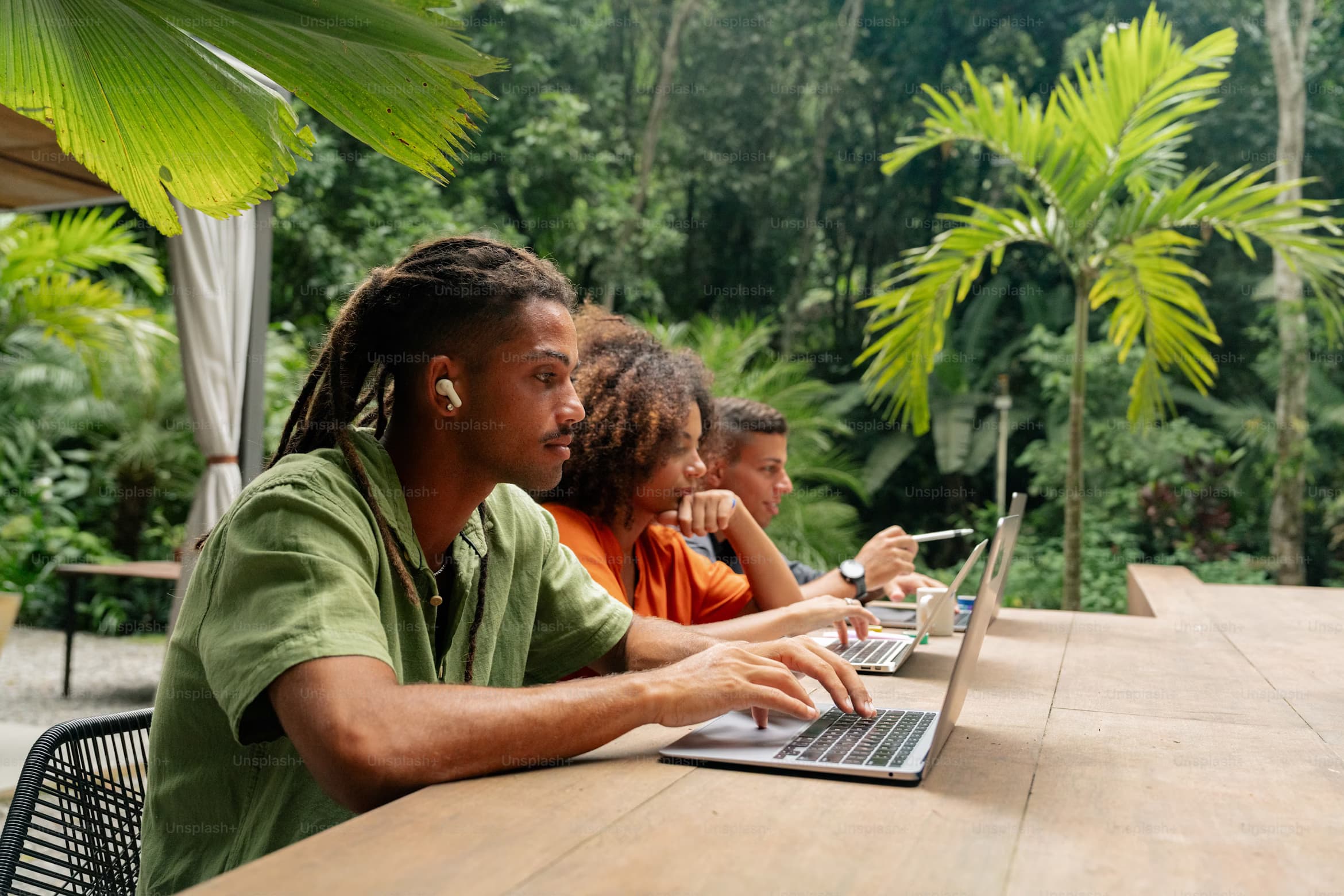 Diverse Jamaican Professionals